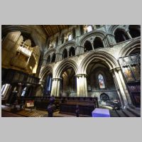 Hexham Abbey, photo by PaulTurner on Wikipedia.jpg